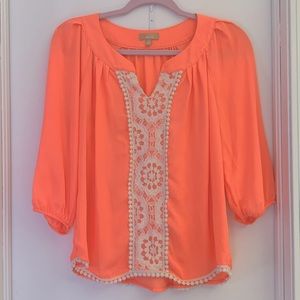 ❌SOLD❌ takara • 3/4 sleeve blouse